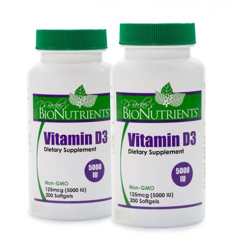 Vitamin D3-5,000 I.U. Special - Buy 1 Get 1 Free!